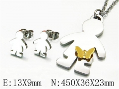 HY Wholesale 316L Stainless Steel jewelry Set-HY90S0159HJS