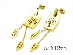 HY Wholesale Stainless Steel 316L Earrings-HYC80E0440NR