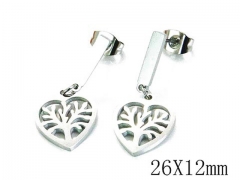 HY Wholesale Stainless Steel 316L Earrings-HYC80E0452LQ