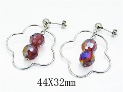 HY Wholesale Stainless Steel 316L Earrings-HYC64E0292OR