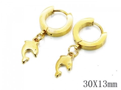 HY Wholesale Stainless Steel 316L Earrings-HYC67E0045L0