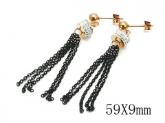 HY Wholesale Stainless Steel 316L Earrings-HYC80E0417PE