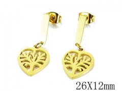 HY Wholesale Stainless Steel 316L Earrings-HYC80E0453MW