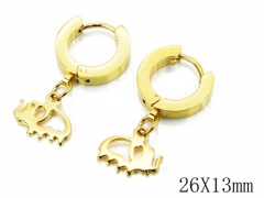 HY Wholesale Stainless Steel 316L Earrings-HYC67E0044L0