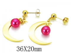 HY Wholesale Stainless Steel 316L Earrings-HYC60E0208JL