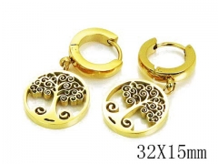 HY Wholesale Stainless Steel 316L Earrings-HYC80E0456NL