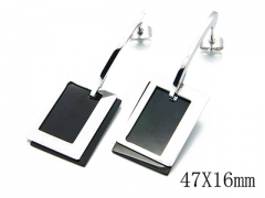 HY Wholesale Stainless Steel 316L Earrings-HYC80E0248OA
