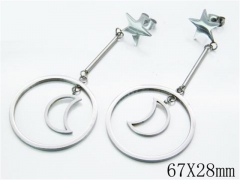 HY Wholesale Stainless Steel 316L Earrings-HYC80E0201OW