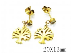 HY Wholesale Stainless Steel 316L Earrings-HYC80E0451MS