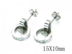 HY Wholesale Stainless Steel 316L Earrings-HYC80E0458LL
