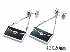 HY Wholesale Stainless Steel 316L Earrings-HYC80E0243OQ