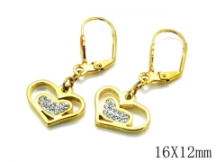 HY Wholesale Stainless Steel 316L Earrings-HYC67E0101MC