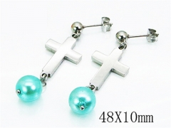 HY Wholesale Stainless Steel 316L Earrings-HYC64E0297OR