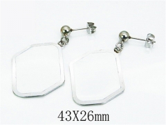 HY Wholesale Stainless Steel 316L Earrings-HYC64E0280LC