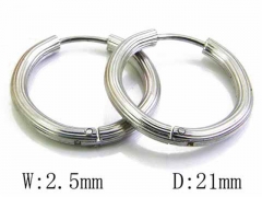 HY Wholesale 316L Stainless Steel Earrings-HYC06E1605M0