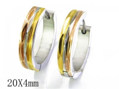 HY Wholesale 316L Stainless Steel Earrings-HYC05E0910H30
