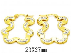 HY Wholesale 316L Stainless Steel Earrings-HYC68E0019H00