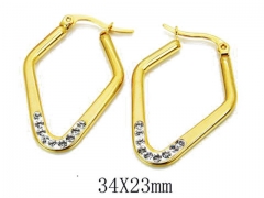 HY Wholesale 316L Stainless Steel Earrings-HYC67E0040L0