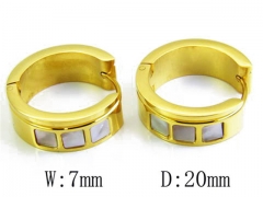 HY Wholesale 316L Stainless Steel Earrings-HYC05E0926H60