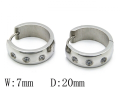 HY Wholesale 316L Stainless Steel Earrings-HYC05E0681H20