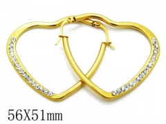 HY Wholesale 316L Stainless Steel Earrings-HYC58E0103N0