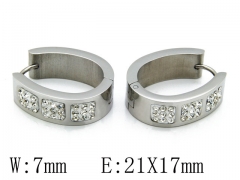 HY Wholesale 316L Stainless Steel Earrings-HYC05E0647H60