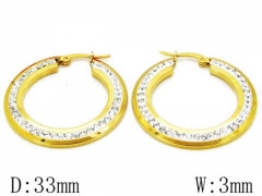 HY Wholesale 316L Stainless Steel Earrings-HYC68E0037O0