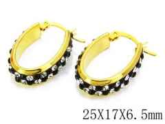 HY Wholesale 316L Stainless Steel Earrings-HYC70E0443NL
