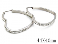 HY Wholesale 316L Stainless Steel Earrings-HYC58E0067N5