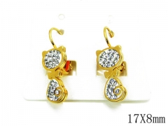 HY Wholesale 316L Stainless Steel Earrings-HYC67E0090MQ