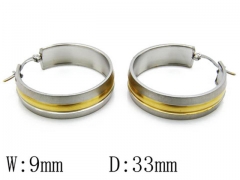 HY Wholesale 316L Stainless Steel Earrings-HYC58E0081P0