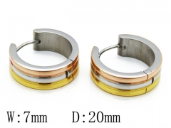 HY Wholesale 316L Stainless Steel Earrings-HYC05E0641H30