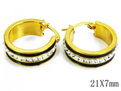 HY Wholesale 316L Stainless Steel Earrings-HYC80E0004NZ