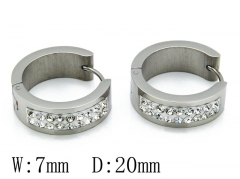 HY Wholesale 316L Stainless Steel Earrings-HYC05E0684H40