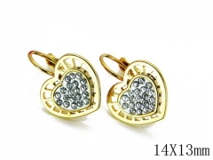 HY Wholesale 316L Stainless Steel Earrings-HYC67E0092MD