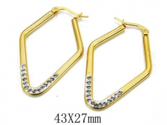 HY Wholesale 316L Stainless Steel Earrings-HYC67E0041L0