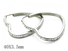 HY Wholesale 316L Stainless Steel Earrings-HYC58E0198N0