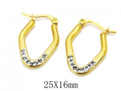 HY Wholesale 316L Stainless Steel Earrings-HYC67E0039L0