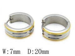 HY Wholesale 316L Stainless Steel Earrings-HYC05E0663H00