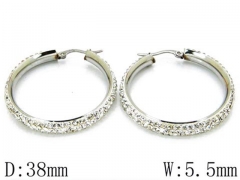 HY Wholesale 316L Stainless Steel Earrings-HYC68E0035H00