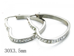 HY Wholesale 316L Stainless Steel Earrings-HYC58E0197M5