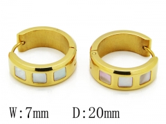 HY Wholesale 316L Stainless Steel Earrings-HYC05E0680H60