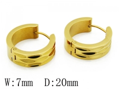 HY Wholesale 316L Stainless Steel Earrings-HYC05E0665H00