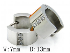 HY Wholesale 316L Stainless Steel Earrings-HYC05E0740O0