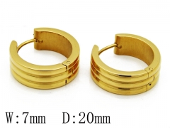 HY Wholesale 316L Stainless Steel Earrings-HYC05E0640H00
