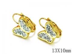 HY Wholesale 316L Stainless Steel Earrings-HYC67E0093MX