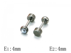 HY Wholesale 316L Stainless Steel Studs-HYC25E0511JD