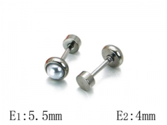 HY Wholesale 316L Stainless Steel Studs-HYC25E0512JD