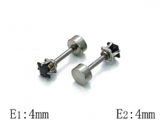 HY Wholesale 316L Stainless Steel Studs-HYC25E0478IL