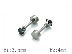 HY Wholesale 316L Stainless Steel Studs-HYC25E0469IL